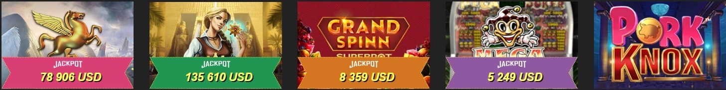 Jogos NetEnt com jackpots